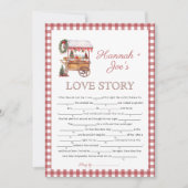 Christma marché nuptiale douche Love Story Carte d (Devant)