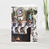 CHRISTMAAS SPECIALE TIJDSSPECIALE MENSEN FEESTDAGEN KAART (Voorkant)