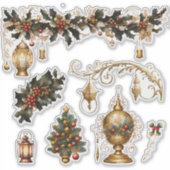 Christmas_13 Vinyl Sticker op maat (Voorkant)