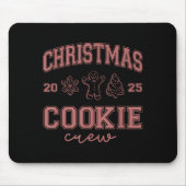 Christmas 2025 Cookie Crew Gingerbread Funny Chris Muismat (Voorkant)