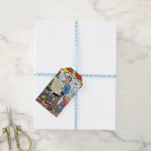 christmas 2 cadeaulabel (Met Touw)