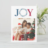 Christmas 2 Photo Collage carte de vacances famill (Debout devant)