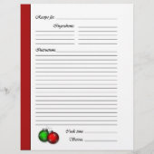 CHRISTMAS 2-zijdig Recipe Pages (Achterkant)