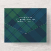 Christmas 4 Photo Grey Code QR Carte de vacances (Verso)