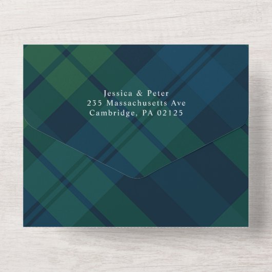 Christmas 4 Photo Grey Code QR Carte de vacances (Verso)