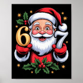 Christmas 67 Funny Xmas Six Seven Ugly Sweater 6-7 Poster (Voorkant)
