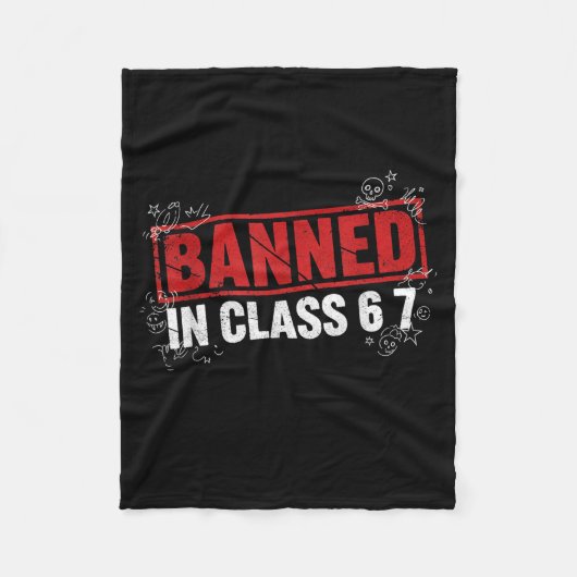 Christmas 67 Meme Design Funny Six Seven Hands 6 7 Fleece Deken (Voorkant)