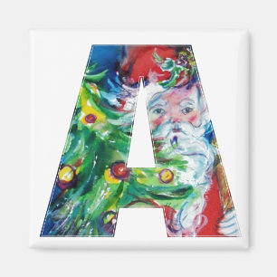 CHRISTMAS A BRIEF / SANTA MET CHRISTMAS TREE MAGNEET