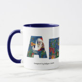 CHRISTMAS A LETTER/SANTA CLAUS BUGLER MONOGRAM MOK (Links)