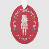 Christmas Acrylic Ornament with Toy Soldier (devant)