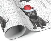 Christmas Affenpinscher voor Hondenliefhebber Vaka Cadeaupapier (Rol Hoek)