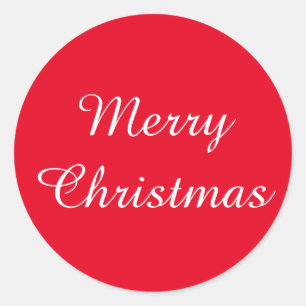 Christmas Amazone Witte Rode Sticker van Janz