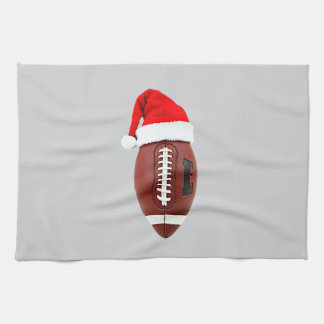 Christmas American Football Ball Santa Hat (3) Theedoek