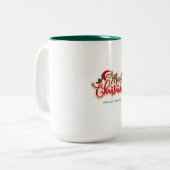 Christmas and New year mug (Devant gauche)