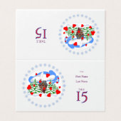 Christmas and New Year Wedding table (Outside Unfolded)