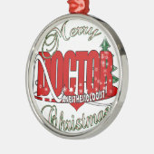 CHRISTMAS ANESTHESIOLOGIST METALEN ORNAMENT (Links)