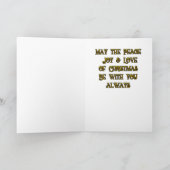 Christmas Angel 5x7 kerst Kaart (Binnen)