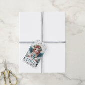 Christmas Angel baby Gift label Cadeaulabel (Met Touw)