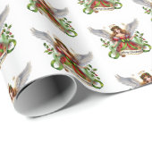 Christmas Angel Cadeaupapier (Rol Hoek)
