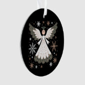 Christmas Angel Glitter Christian Xmas Religious (devant)
