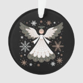 Christmas Angel Glitter Christian Xmas Religious (devant)