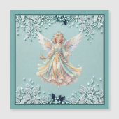 Christmas Angel Magnetische Kaart (Voorkant)