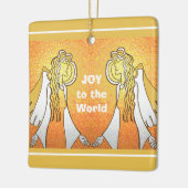 Christmas Angels aankondiging Keramisch Ornament (Links)
