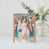CHRISTMAS angels Briefkaart (Staand voorkant)