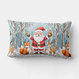 Christmas Animals Throw Pillow Kussen
