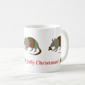 Christmas Armadillo Mug (Devant droit)