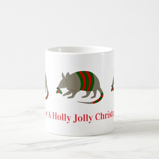 Christmas Armadillo Mug (Centre)