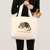 Christmas Armadillo Tote Bag (Devant (produit))