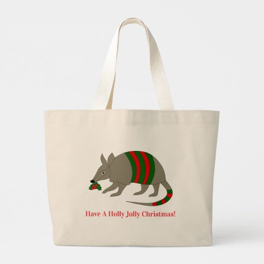 Christmas Armadillo Tote Bag (Dos)