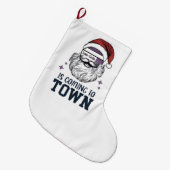 Christmas Assistant RN Nurse Santa Xmas Grote Kerstsok (Voorkant (Hangend))