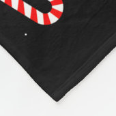 Christmas Astronaut Ever Santa Hat Snowflakes Cand Fleece Deken (Hoek)