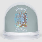 Christmas at Elf Hall  Sneeuwbol (Voorkant)