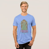 Christmas at HOGWARTS™ Cookie Graphic Tri-Blend Shirt (Voorkant volledig)
