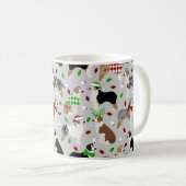 Christmas Australian Shepherd Coffee Mug (Devant droit)
