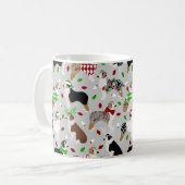 Christmas Australian Shepherd Coffee Mug (Devant gauche)