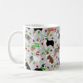 Christmas Australian Shepherd Coffee Mug (Gauche)