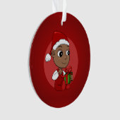 Christmas baby cartoon ornament (devant)