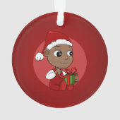 Christmas baby cartoon ornament (dos)