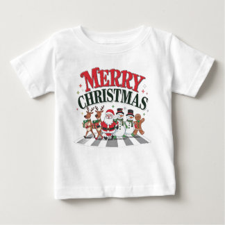 Christmas Baby T-Shirt ,Cute Holiday Toddler Top