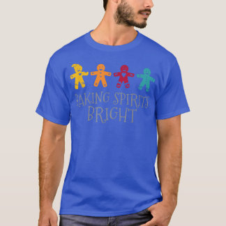 Christmas Bake Off Baking Spirits Bright Cookie Ba T-shirt