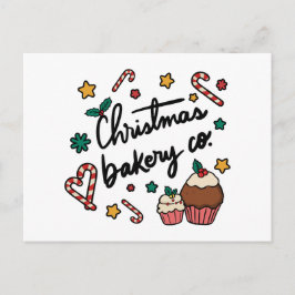 Christmas Bakery Co. Briefkaart