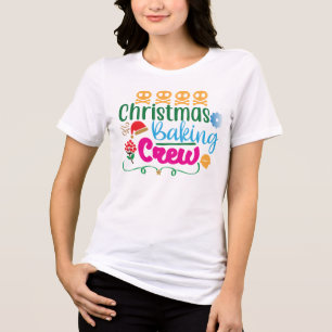 Christmas Baking Crew-81603 Tri-Blend Shirt