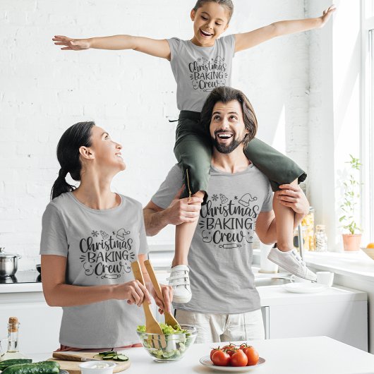 Christmas Baking Crew Mannen T-shirt