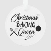 Christmas Baking Queen Cuisine Lover Baker (dos)