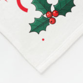 Christmas Baking Queen Funny Xmas Cookie Lover Wom Fleece Deken (Hoek)