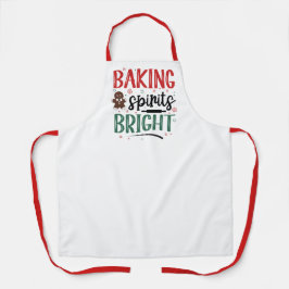 Christmas Baking Spirits Bright Schort